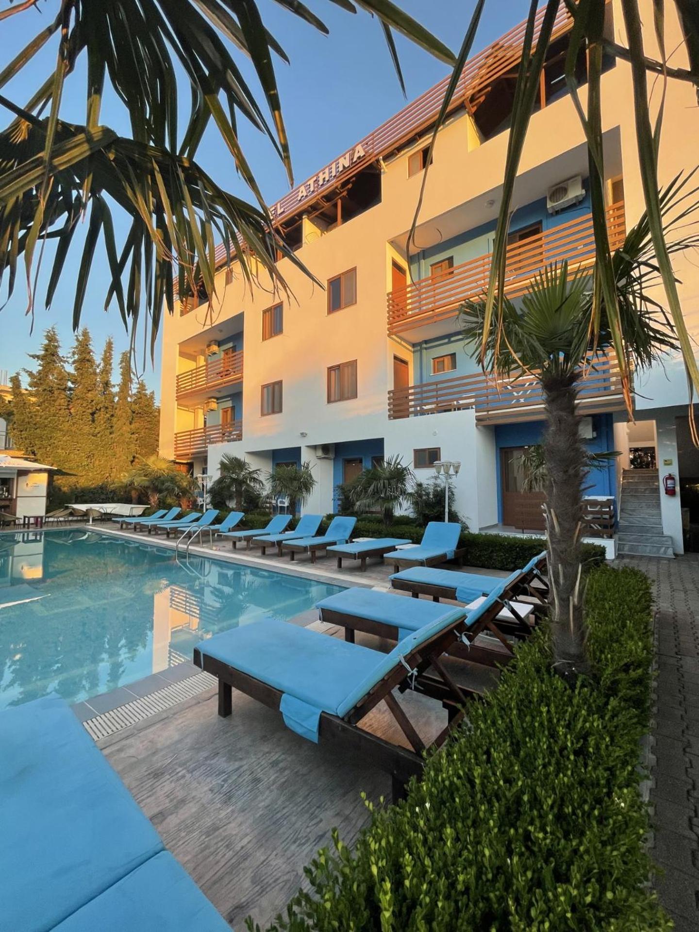 Hotel Athina Velipojë Екстериор снимка